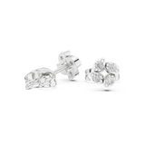 Diamond pressure set micro studs | WOKE