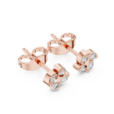 Diamond pressure set micro studs | WOKE