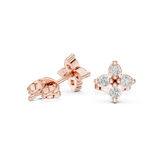 Micro set moissanite earrings | WOKE