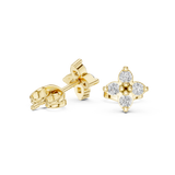 Micro set moissanite earrings | WOKE