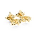 Micro set moissanite earrings | WOKE