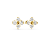 Micro set moissanite earrings | WOKE