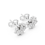 Set solitaire earrings | WOKE