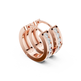 Hexagonal soft Bali earrings | WOKE