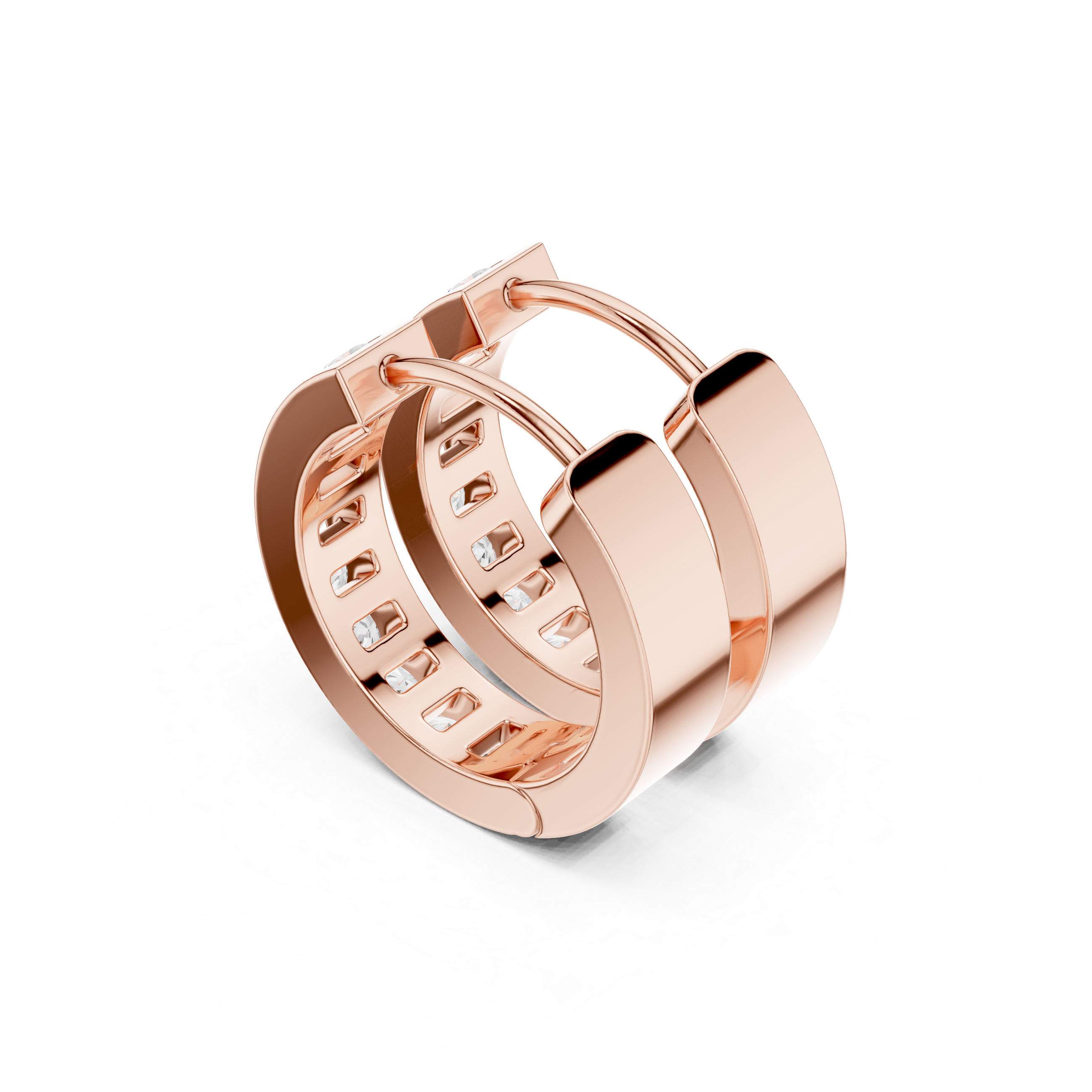 Hexagonal soft Bali earrings | WOKE