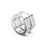 Hexagonal soft Bali earrings | WOKE