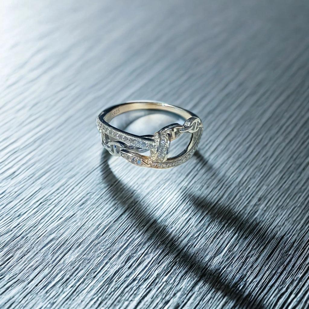 Nail "DNA" ring