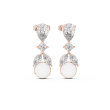1.63 CT Round Pear & Marquise Lab Grown Diamond Studs in 9K/14K Gold |WOKE