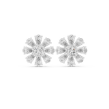 3.4 CT Pear & Cushion Moissanite Studs in 9K Gold/925 Silver |WOKE