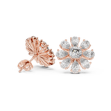 3.4 Pear and Cushin Lab Grown Diamond Studs in 9K/14K Gold |WOKE