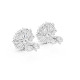 1.99 CT Marquise Round Custom Baguette Lab Grown Diamond Studs in 9K/14K Gold |WOKE