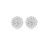 1.99 CT Marquise Round & Baguette Moissanite Studs in 9K Gold/925 Silver |WOKE