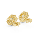 1.99 CT Marquise Round Custom Baguette Lab Grown Diamond Studs in 9K/14K Gold |WOKE