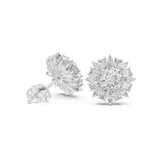 1.99 CT Marquise Round Custom Baguette Lab Grown Diamond Studs in 9K/14K Gold |WOKE