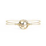 Globe chain Bracelet in 925 silver