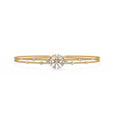 Moissanite chain link Bracelet