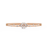 Moissanite chain link Bracelet