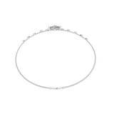 Moissanite chain link Bracelet