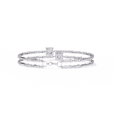 Lab grown diamond Bracelet in 14k Gold