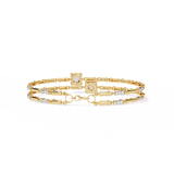 Lab grown diamond Bracelet in 14k Gold