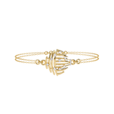 Moissanite chain Quantum Bracelets