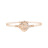 Moissanite chain Quantum Bracelets