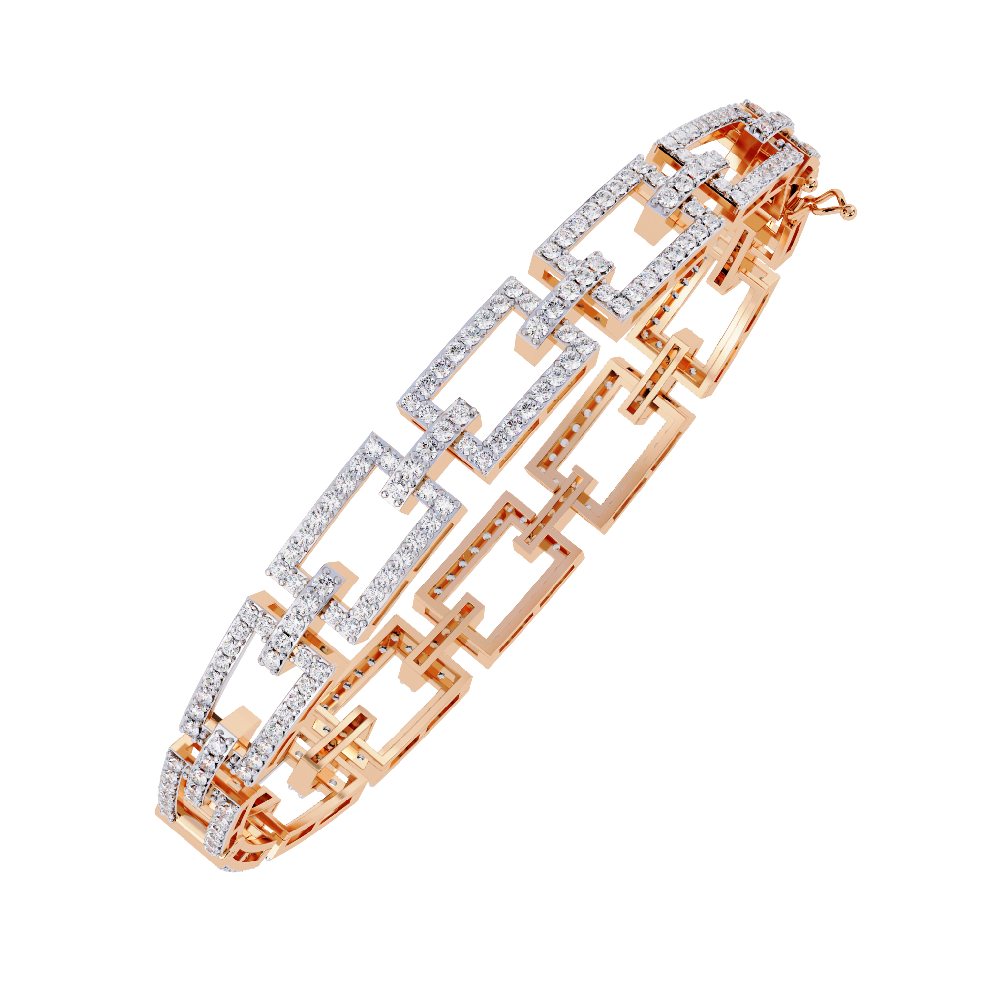 Chain link, kada bracelet| In 925 Silver