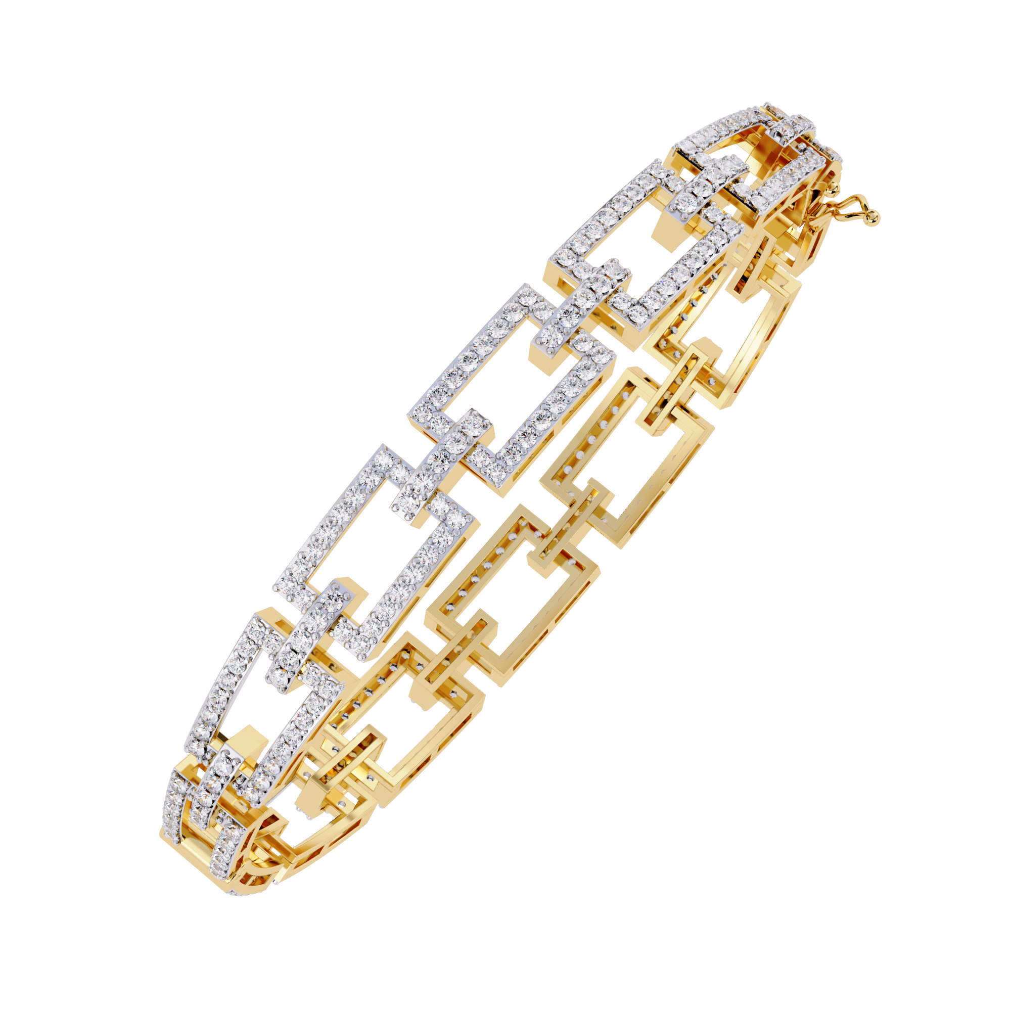 Chain link, kada bracelet| In 925 Silver