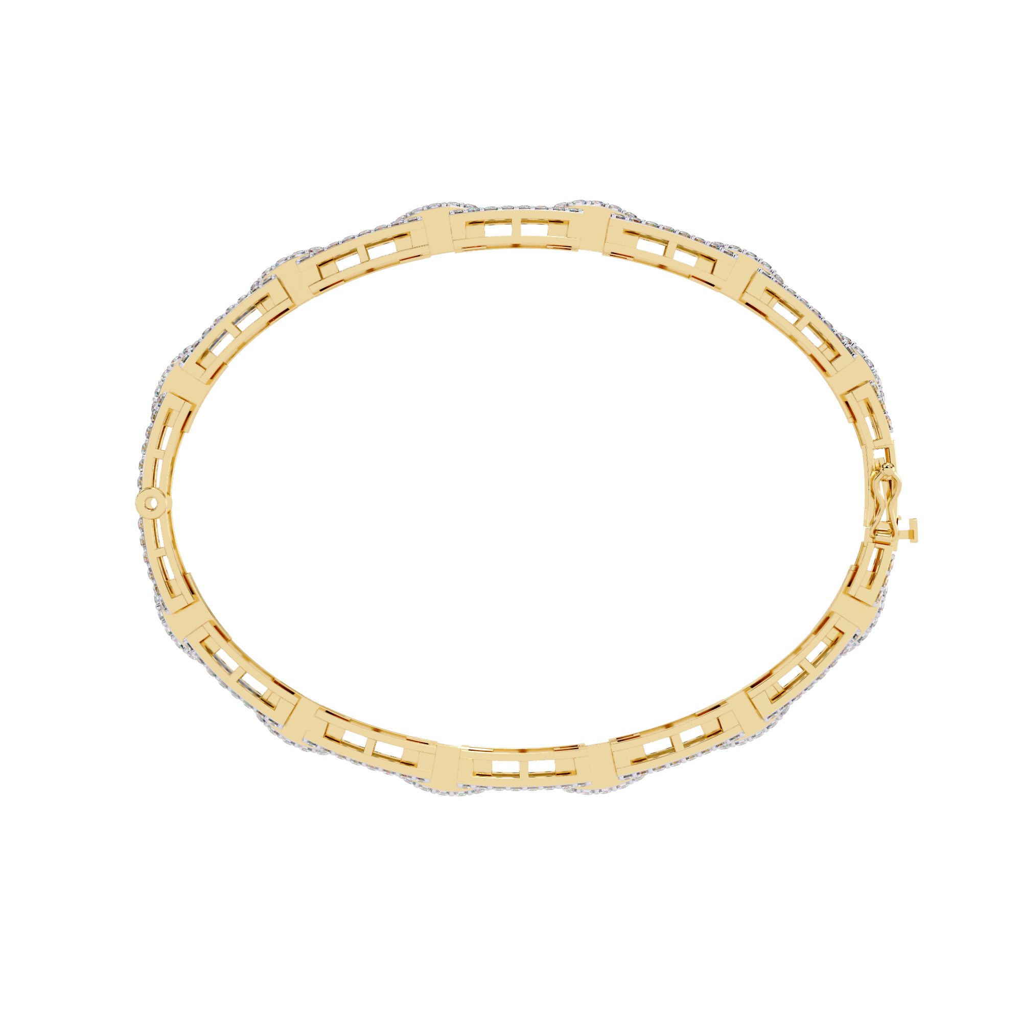 Chain link, kada bracelet| In 925 Silver