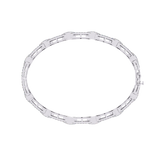 Chain link, kada bracelet| In 925 Silver