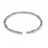 Moissanite mix diamond Tennis Bracelet