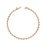 Moissanite Gap set 12 pointer Tennis Bracelet