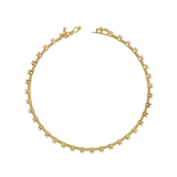 Moissanite Gap set 12 pointer Tennis Bracelet