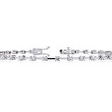 Moissanite Gap set 12 pointer Tennis Bracelet