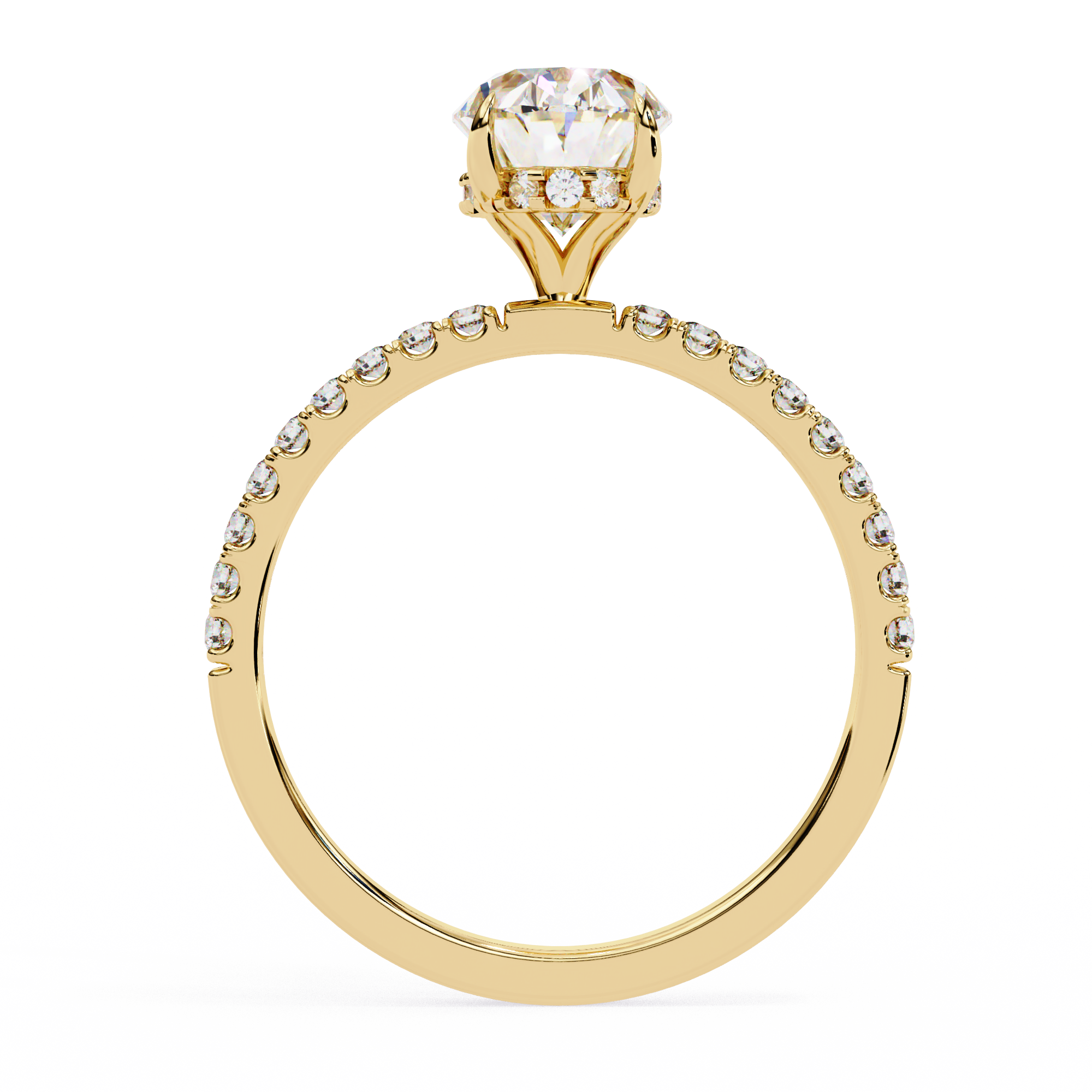 WOKE ™ 1.20 CARAT VVS-EF Lab Grown Diamond ring in 9K/14K/18k Gold