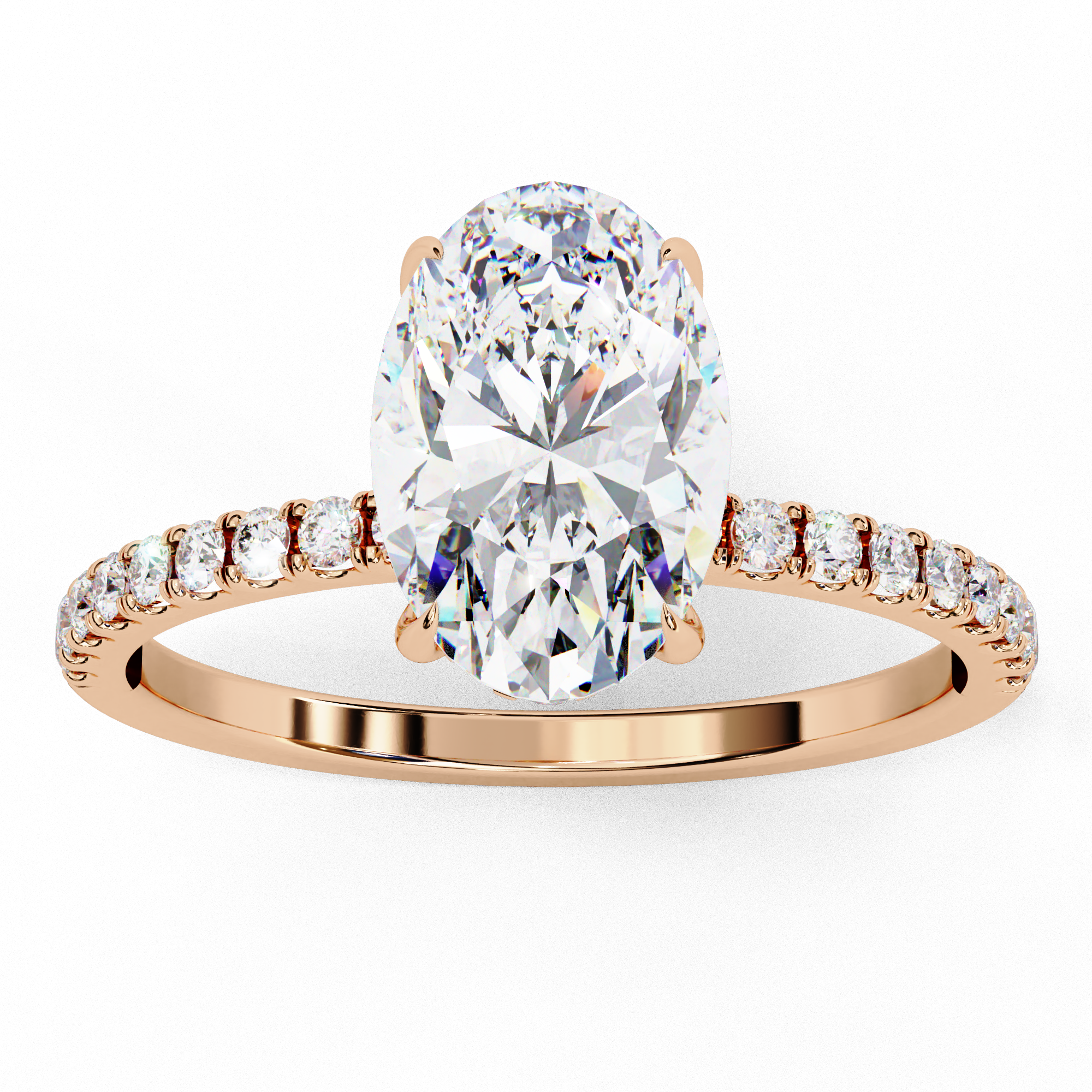 WOKE ™ 1.20 CARAT VVS-EF Lab Grown Diamond ring in 9K/14K/18k Gold