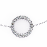 WOKE™ 0.80 carat Marquise cut Lab grown diamond bracelet in 14k gold