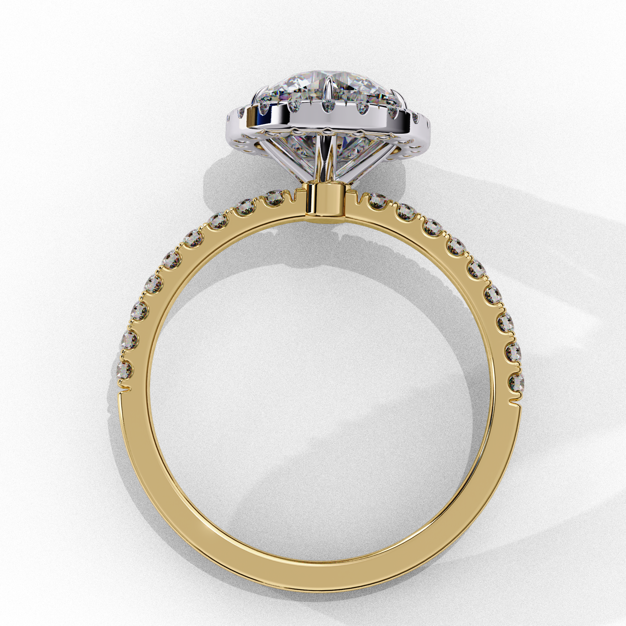 WOKE ™ 1.20 CARAT VVS-EF Lab Grown Diamond ring in 9K/14K/18k Gold