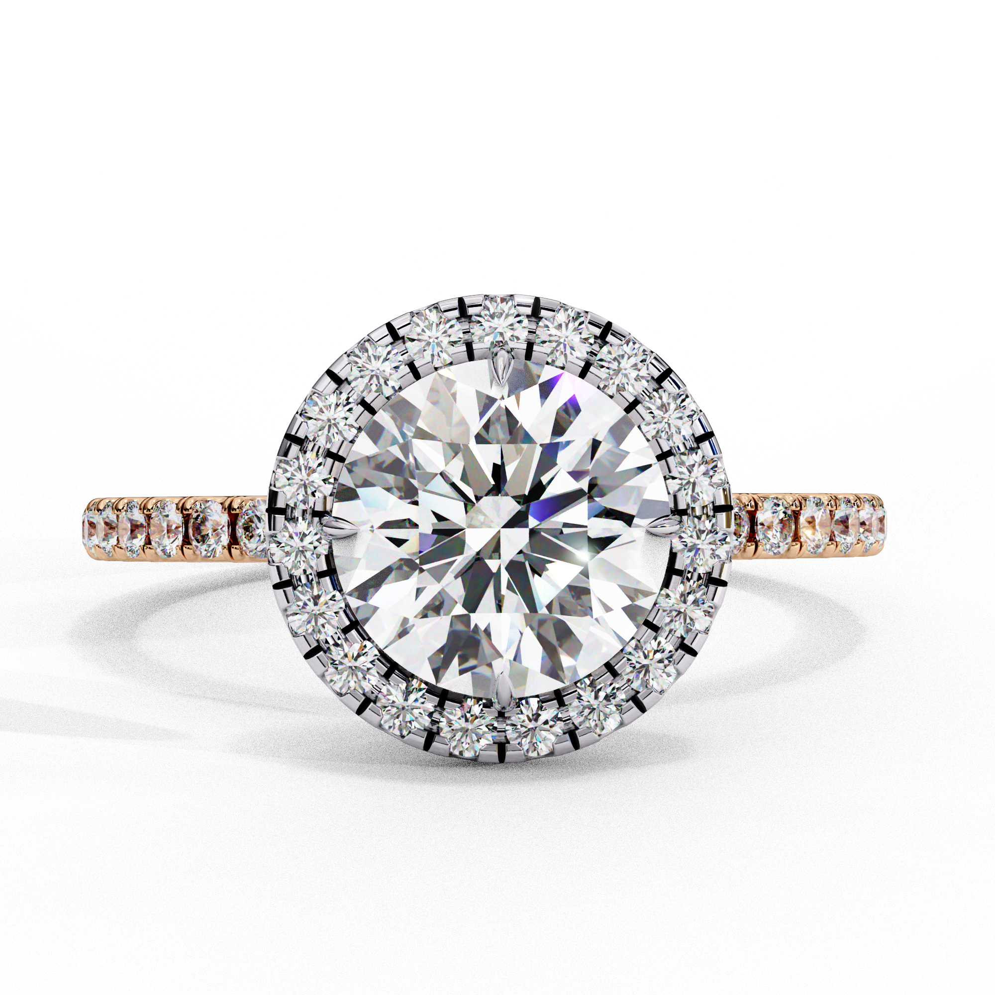 WOKE ™ 1.44 CARAT VVS-EF Lab Grown Diamond ring in 9K/14K/18k Gold
