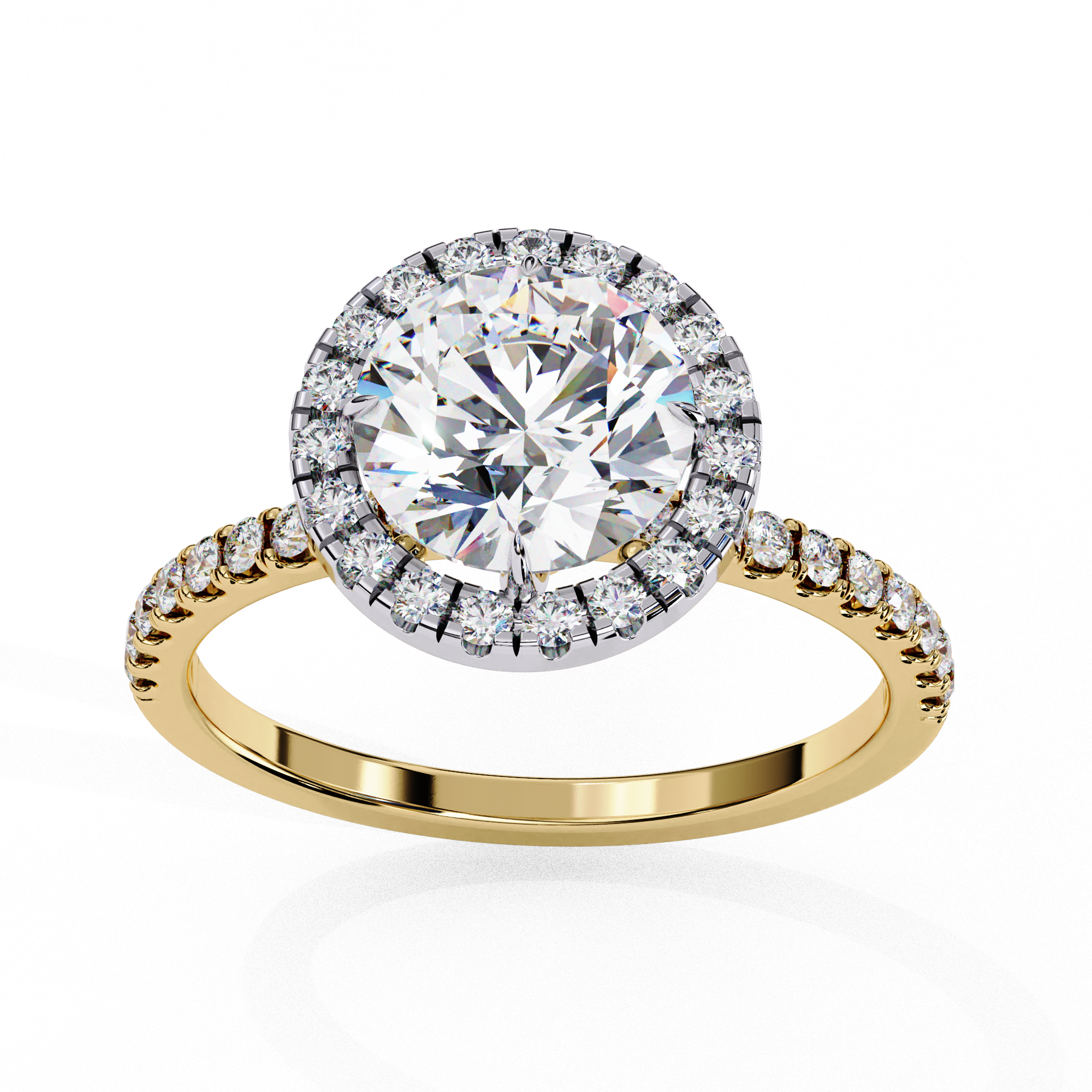 WOKE ™ 1.20 CARAT VVS-EF Lab Grown Diamond ring in 9K/14K/18k Gold