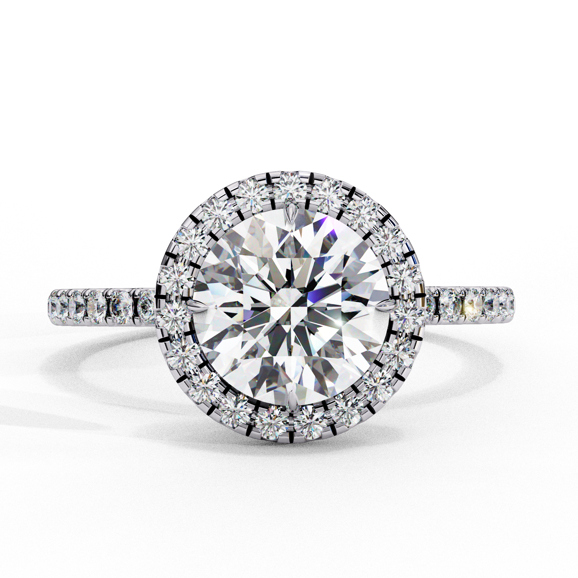 WOKE ™ 1.44 CARAT VVS-EF Lab Grown Diamond ring in 9K/14K/18k Gold