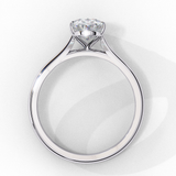 WOKE ™ 1.00 CARAT VVS-EF Lab Grown Diamond ring in 9K/14K/18k Gold