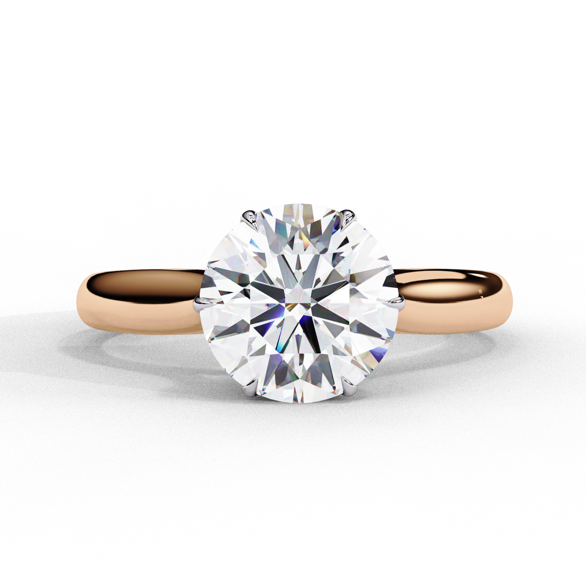 WOKE ™ 1.51 CARAT VVS-EF Lab Grown Diamond ring in 9K/14K/18k Gold