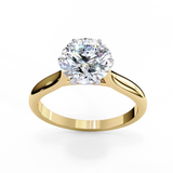 WOKE ™ 2 CARAT Lab Grown Diamond ring in 14K/18k Gold