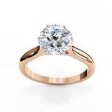 WOKE ™ 2 CARAT Lab Grown Diamond ring in 14K/18k Gold