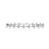 Sea shell style chain bracelet | 925 silver
