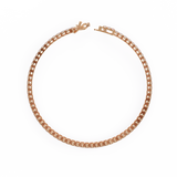 2.5MM LGD Tennnis bracelet| 9K GOLD