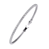 2.5MM LGD Tennnis bracelet| 9K GOLD
