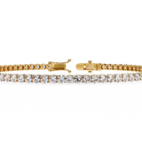 2.5MM LGD Tennnis bracelet| 9K GOLD