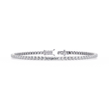 2.5MM LGD Tennnis bracelet| 9K GOLD